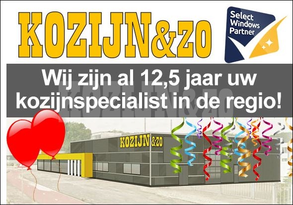 Kozijn & Zo - al 12,5 jaar een begrip in de regio Rotterdam kunststof kozijnen