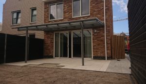 Kozijn en Zo Kunststof Kozijnen Hoogvliet - Erhardt terrasoverkapping in Spijkenisse