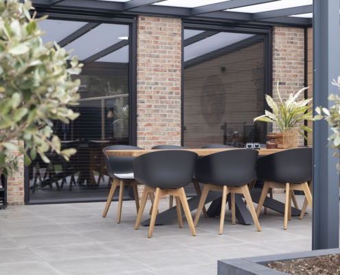 Kozijn & Zo Hoogvliet - eigentijdse renovatie met moderne kozijnen - vaste ramen