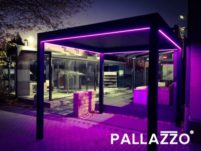 Kozijnenzo - kunststof kozijnen - lameldak Pallazzo Lounge